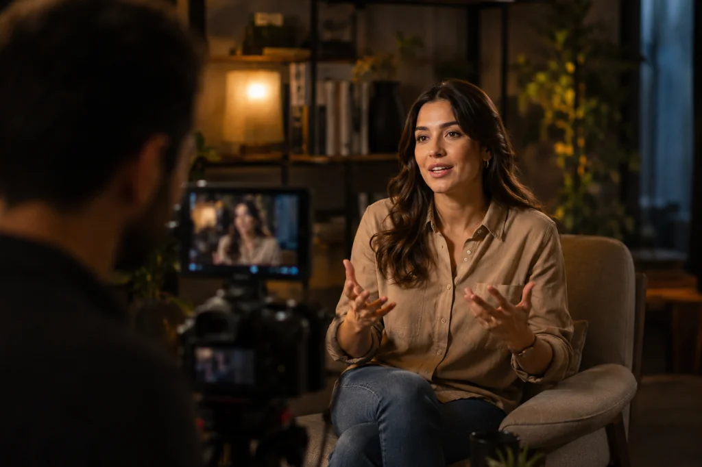 Interviews verticales