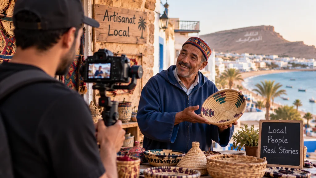 Contenu social localisé