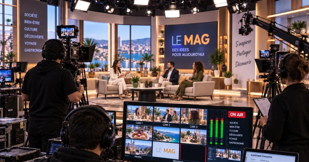 Production magazine TV