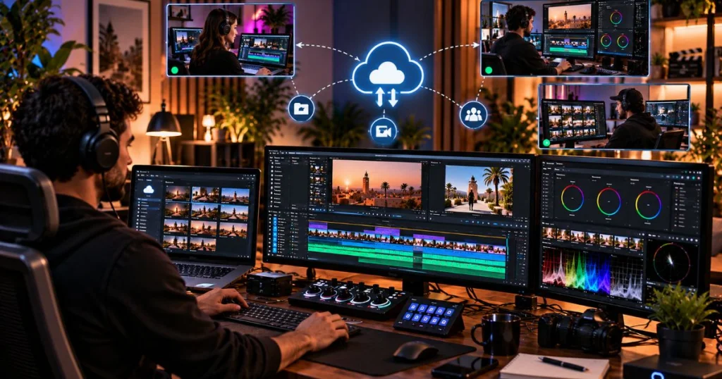 Editing à distance